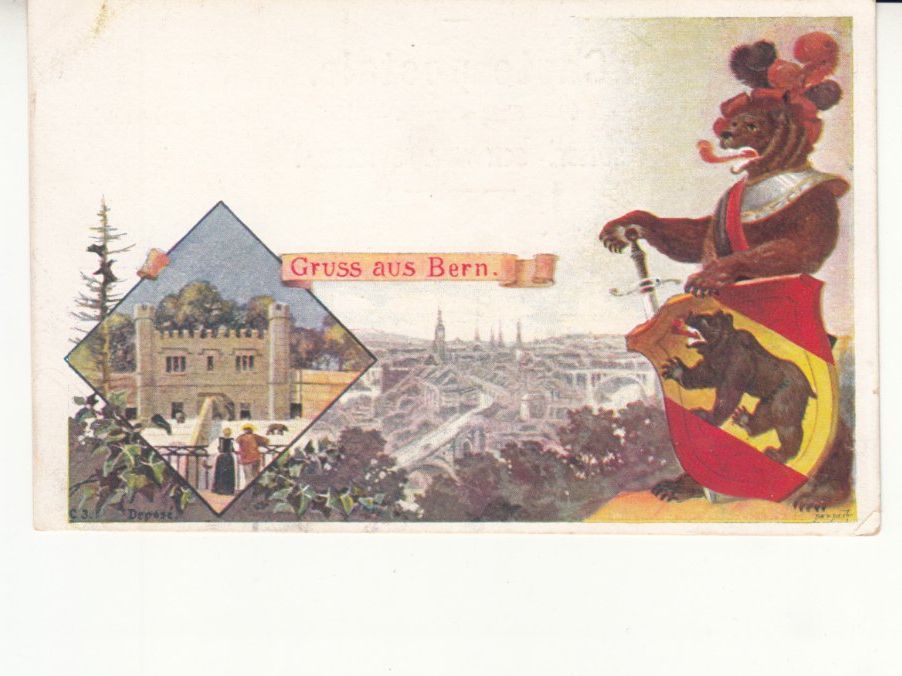Cartoline postali: Bern ca. 1900 – Usato da Bürglen TG venduto da StampGraf
