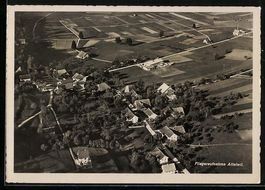 Attelwil, Ortsansicht, Fliegeraufnahme
