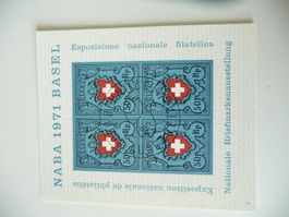 NABA 1971 mit Stempel Ausgabetag schön