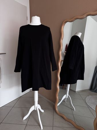 COS Apartes Kleid schwarz, Gr. 44