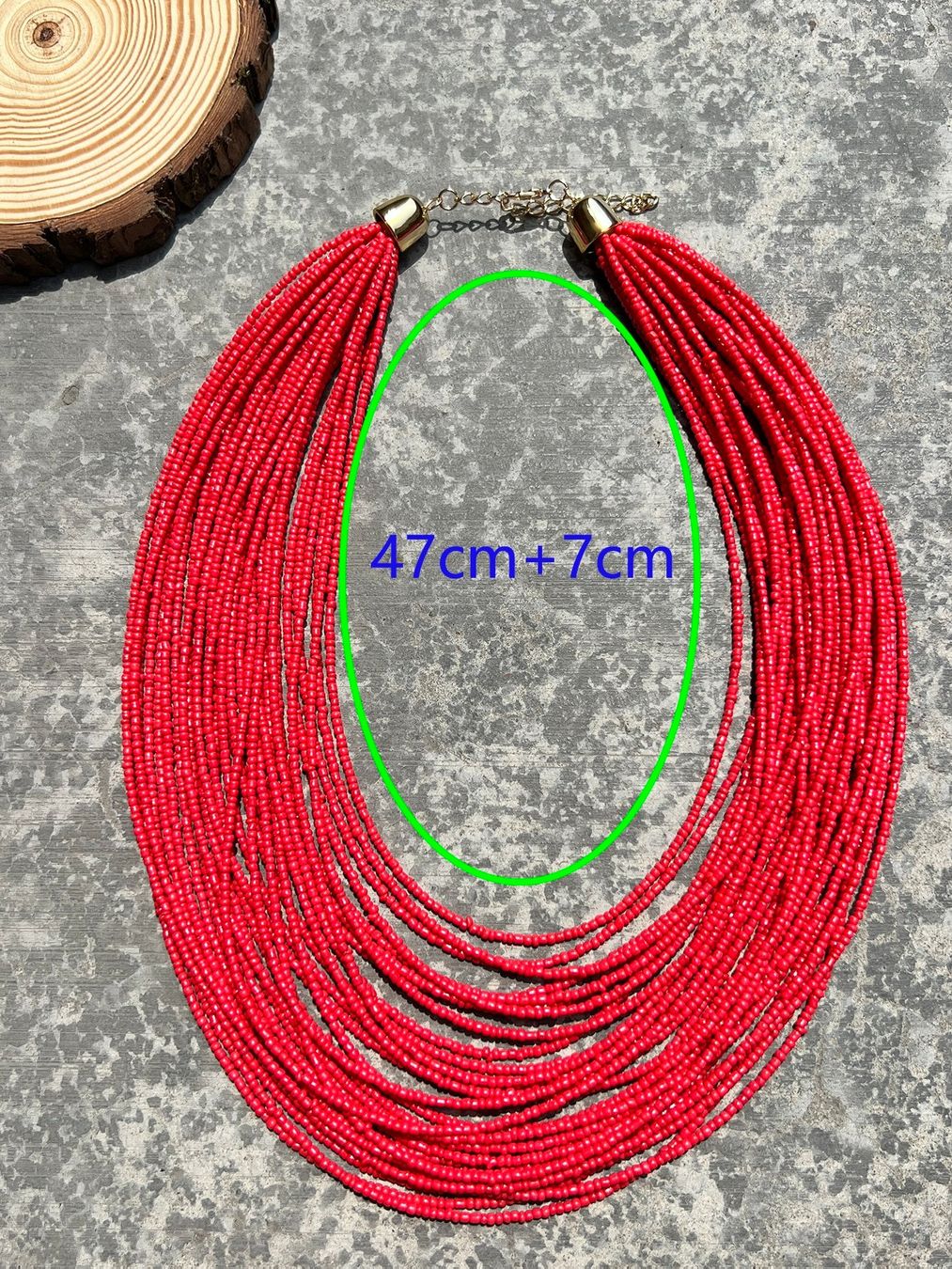 Catenine: Rote Statement Kette - Sommerlicher Blickfang! Neuwertig – Nuovo (secondo la descrizione) da Bern venduto da 11-02-1983 3