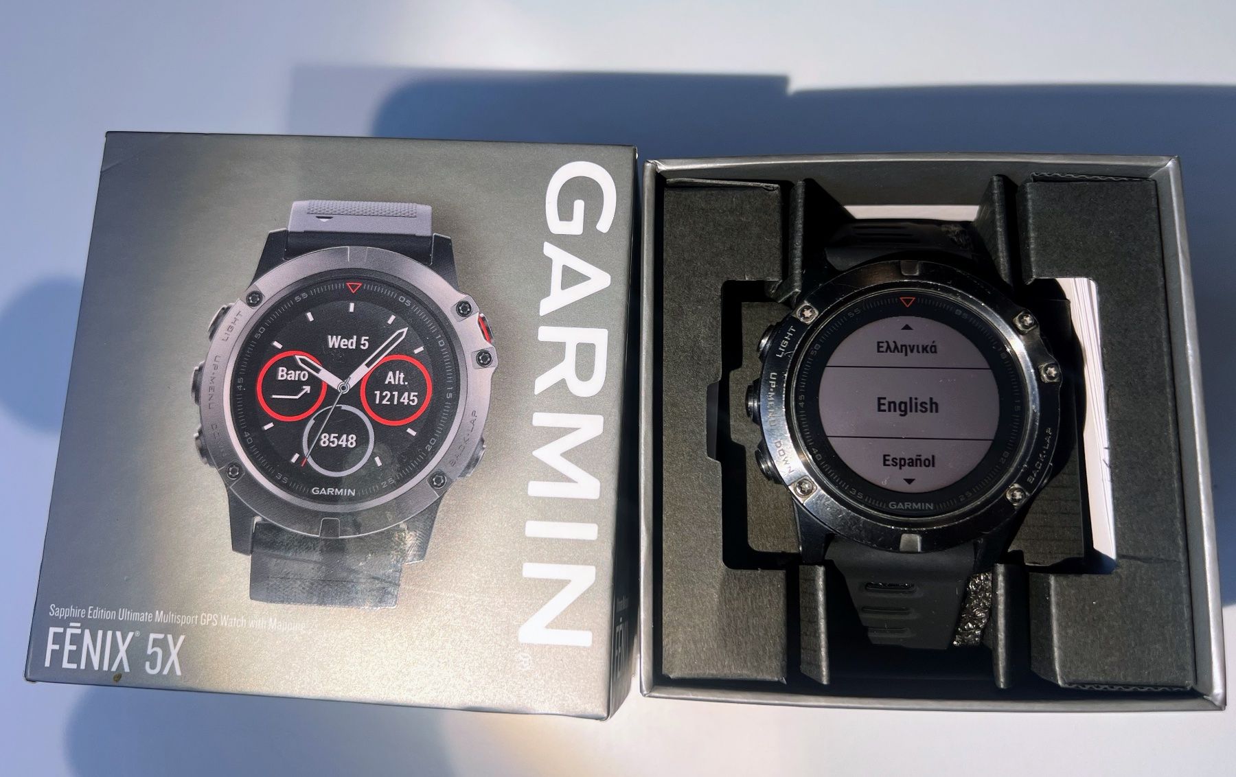 Garmin Smartwatch: Garmin Fenix 5X Saphire Edition – Usato da Wetzikon ZH venduto da ekdk