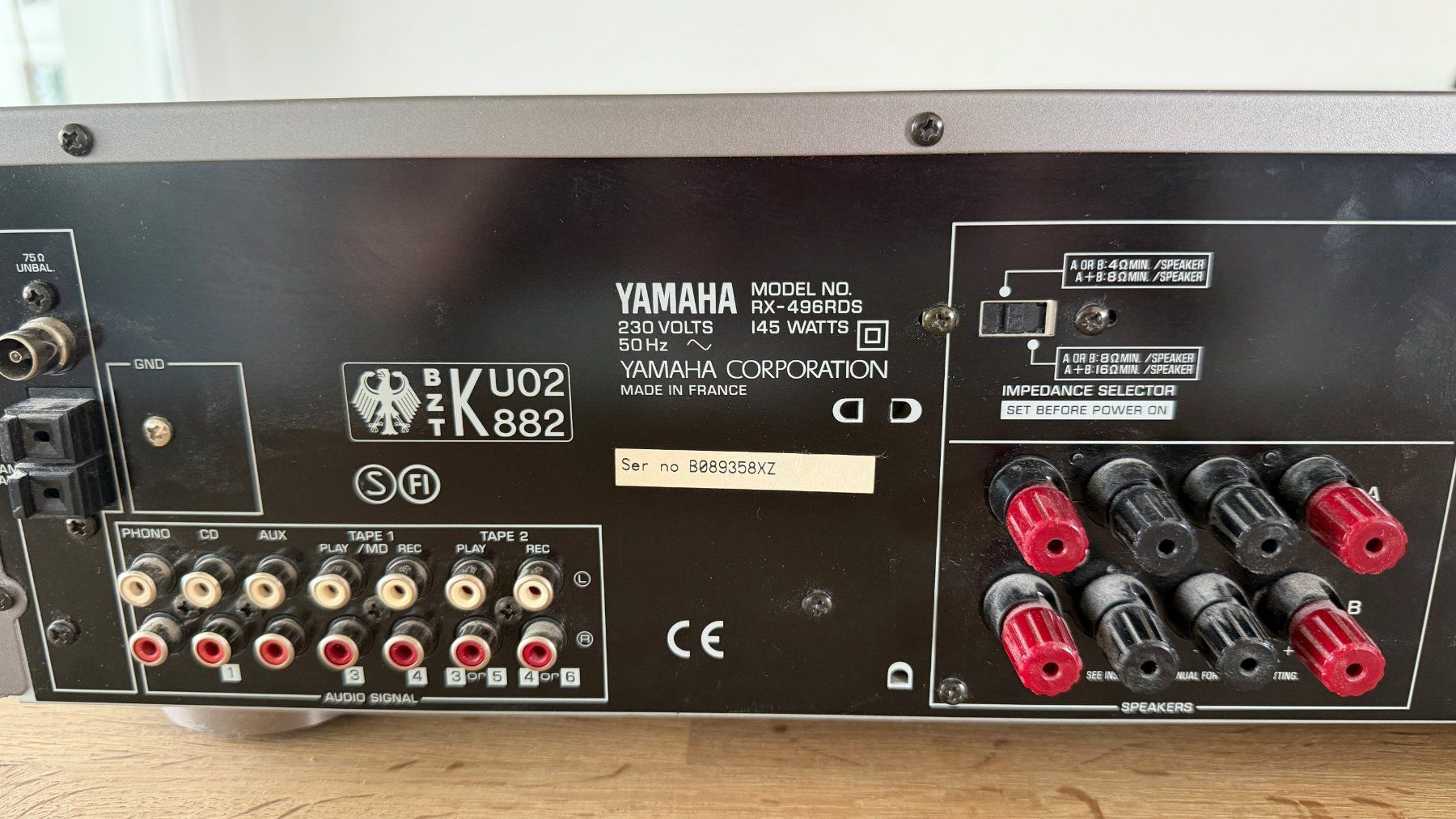 Yamaha Récepteurs: Yamaha Receiver RX-496 RDS & CD-Player CDX-396 – D'occasion à Nänikon par marcusg70 4