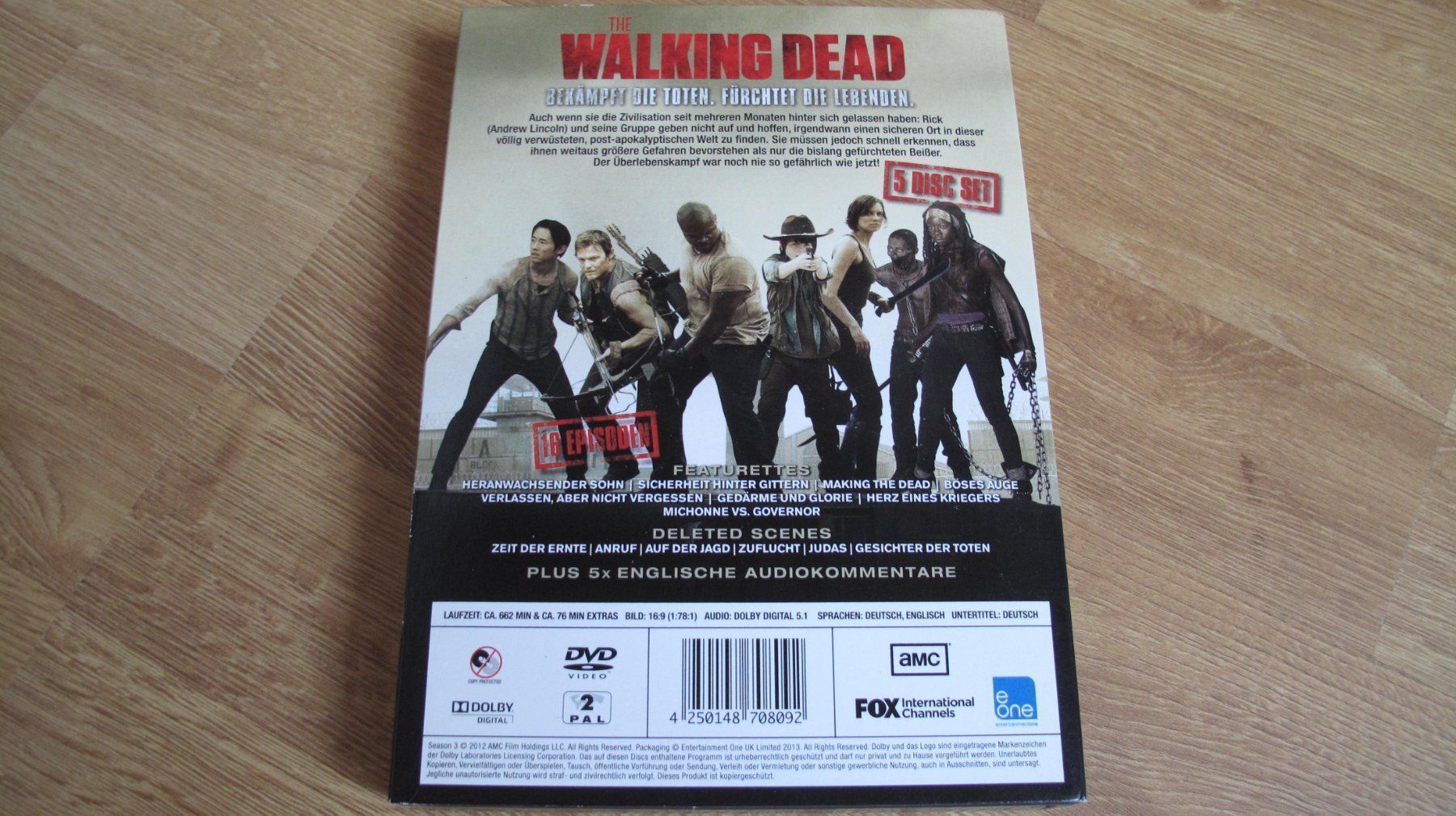 Tutti i DVDs: The Walkind Dead 3 Staffel (Uncut) – Usato da Berg TG venduto da Volker-Kampfgarten 1
