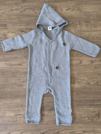 Müsli Overall aus 100% Wolle Gr 68/74 (6-12m)