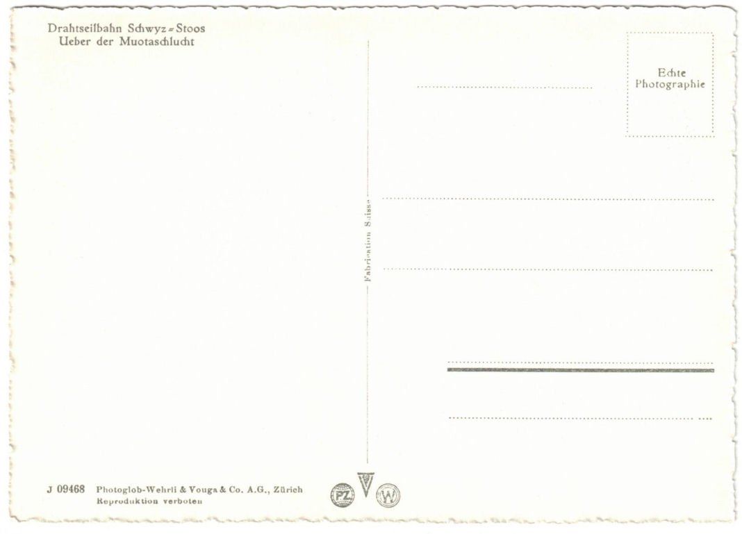 Cartoline postali: Stoos - Standseilbahn – Usato da Binningen venduto da Mountainrider 1