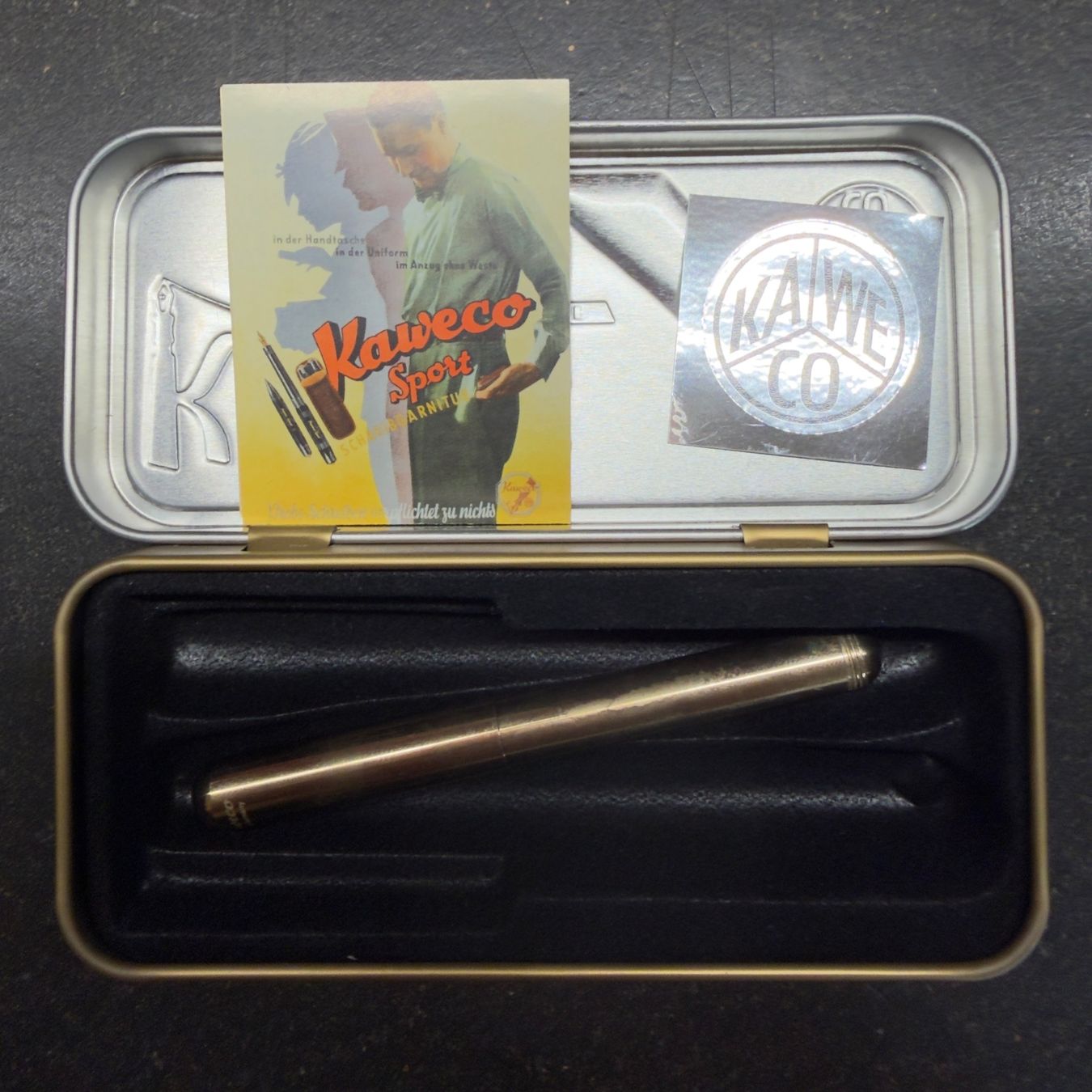 Kaweco Stifte & Marker: KAWECO LILIPUT Füllfederhalter Messing M – Gebraucht aus Heimenschwand von rialto1968 2