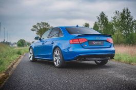 Bas de caisse Audi A4 / S4 B8 Noir brillant