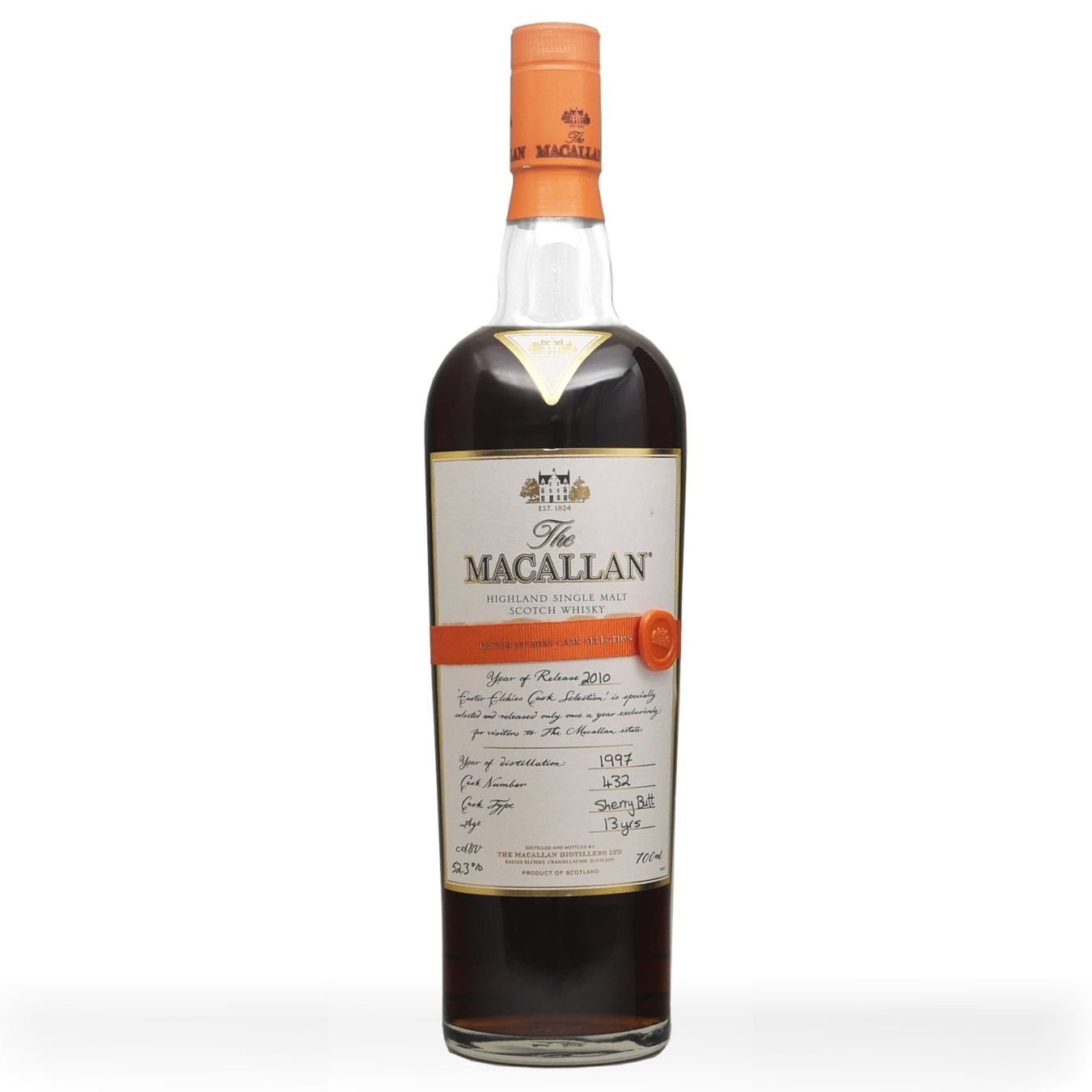 Macallan Bevande alcoliche: Macallan 1997 13Y Easter Elchies Single Cask 432 52.3% – Nuovo (secondo la descrizione) da Wohlen AG venduto da MAXMALT 1