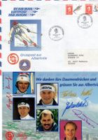 Olympia Olympiade ALBERTVILLE 1992 Wintersport Autogramme