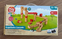 Cascade, jeu en bois avec billes