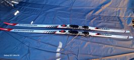 Langlaufski Classic Madshus 207cm + Stöcke 160cm  neuwertig