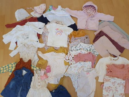 Grosses Kleiderpaket Baby 56+62