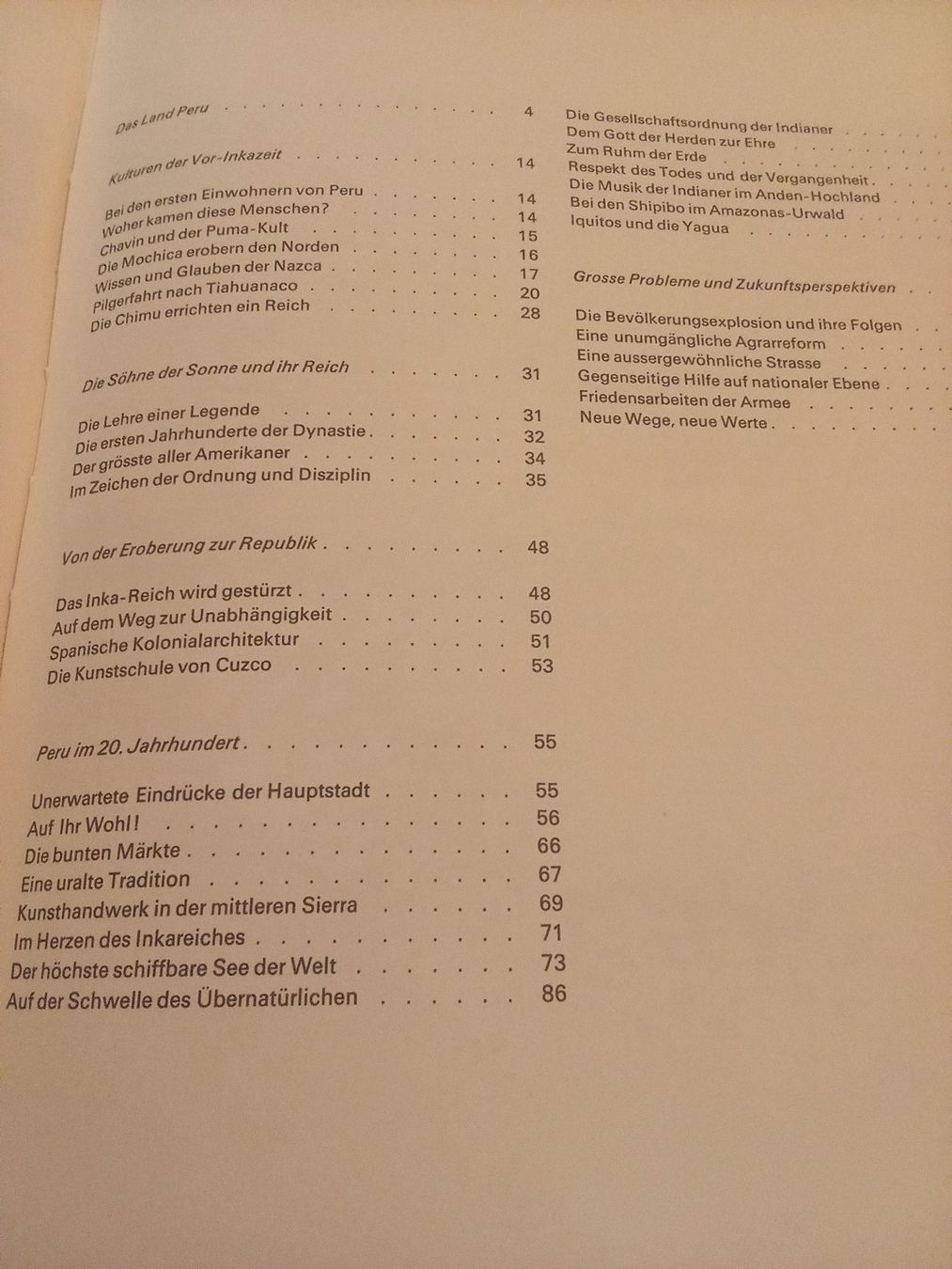 Livres: Peru Silva Verlag 1970 – D'occasion à Remetschwil par Privatflohmi 2
