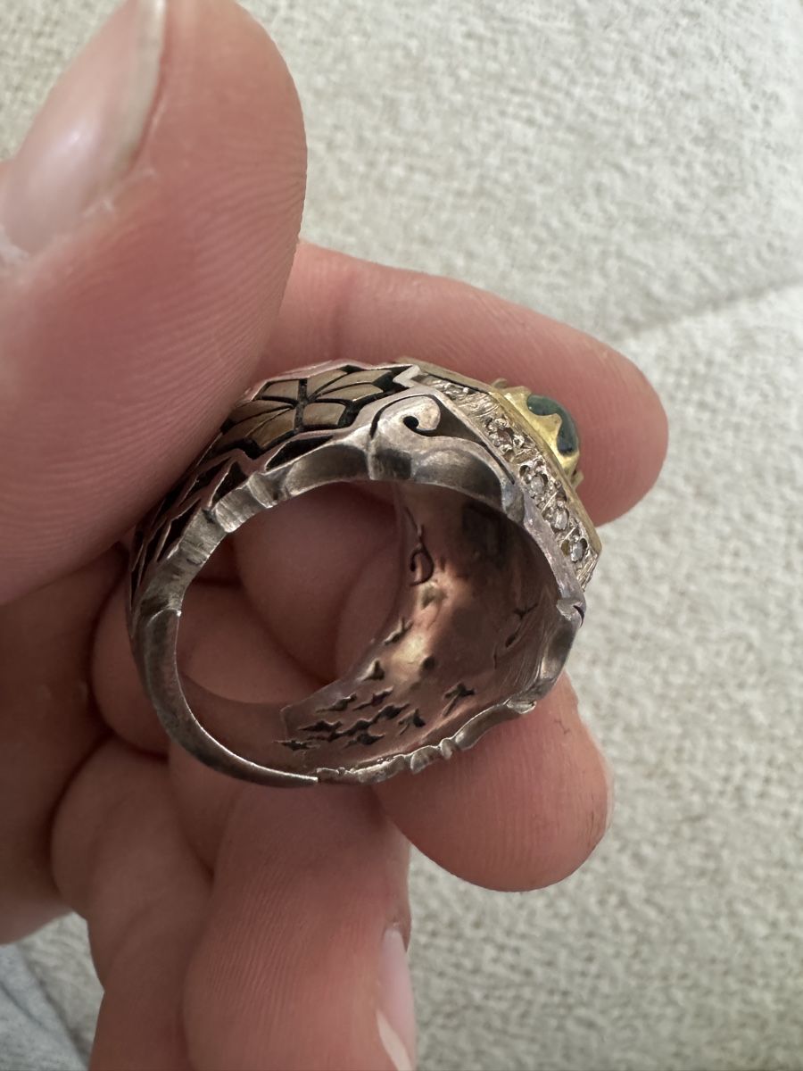 Anelli: Sehr schöner Herrenring mit Opal – Nuovo (secondo la descrizione) da Winterthur venduto da Miko762 3