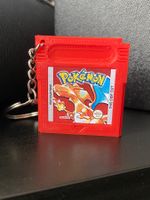 pokemon rot Schlüsselanhänger Handmade