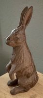 Toller Hase aus Gusseisen 18 cm hoch