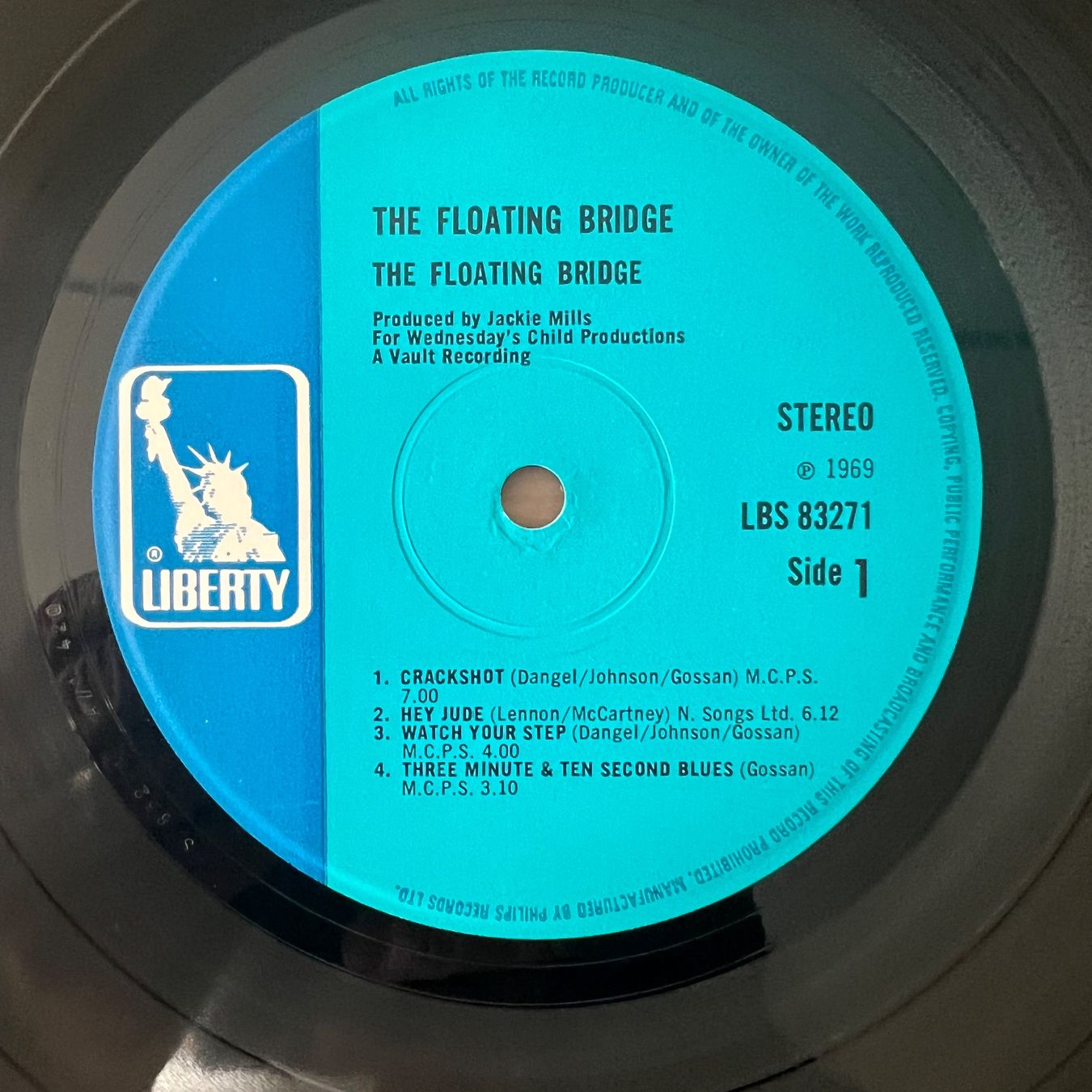 Schallplatten: Floating Bridge - Same / 1. UK-Press. 1969 - Very nice Copy – Gebraucht aus Gais von soundcave57 2