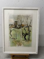 Hans Falk Lithographie signiert