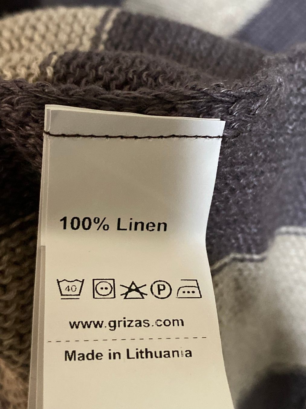 Grizas Maglioni & Felpe: Grizas besonderer Leinenpullover – Usato da Dreien venduto da pontius-pilatus 4
