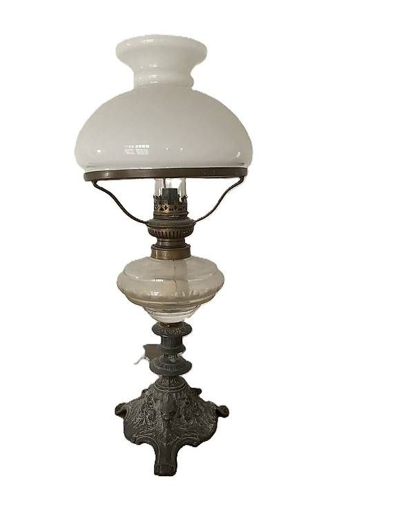 Lampes: Petrollampe, Jugendstil – D'occasion à Bern par Pfupfi0 1