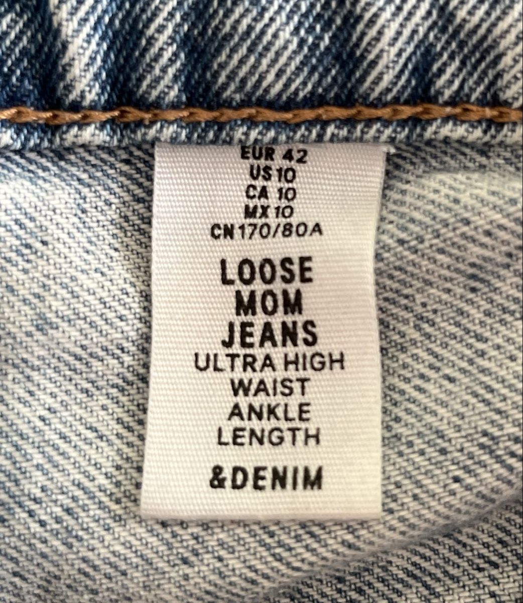 H&M Jeans: Jeans mom H&M – Usato da Lausanne venduto da micou47 2