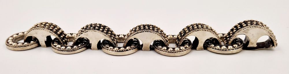 Imposant Bracelet en argent 800Silb pièce unique 4