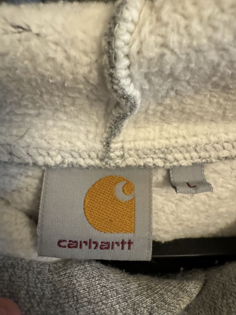 Carhartt Pullover & Sweatshirts: Carhartt Grey Hoodie, Size L – Gebraucht aus Zürich von Andriy_Zurich 3