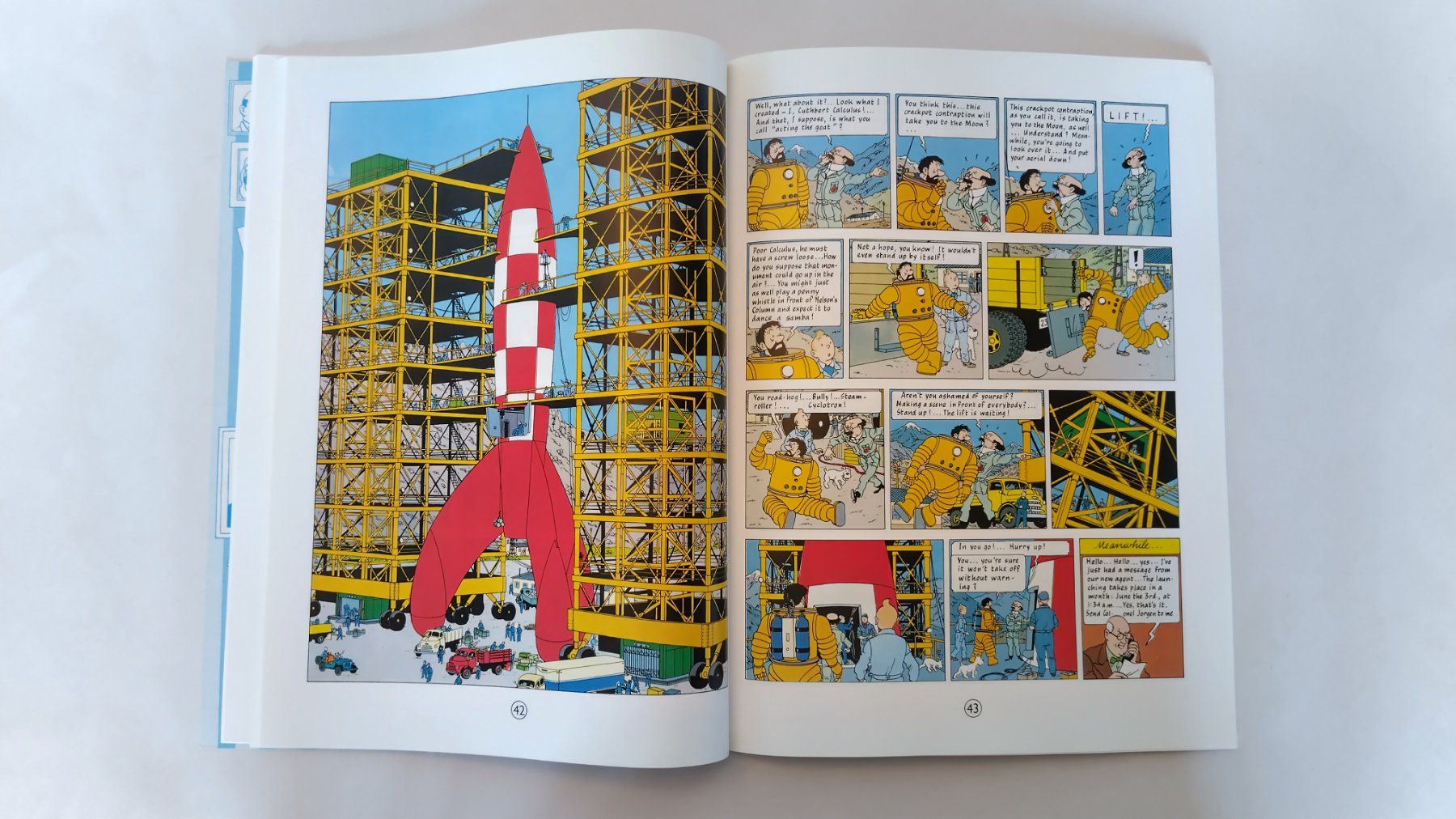 Fumetti: Tim und Struppi englisch - Destination Moon / Softcover – Usato da Bellach venduto da JingleJerry 5
