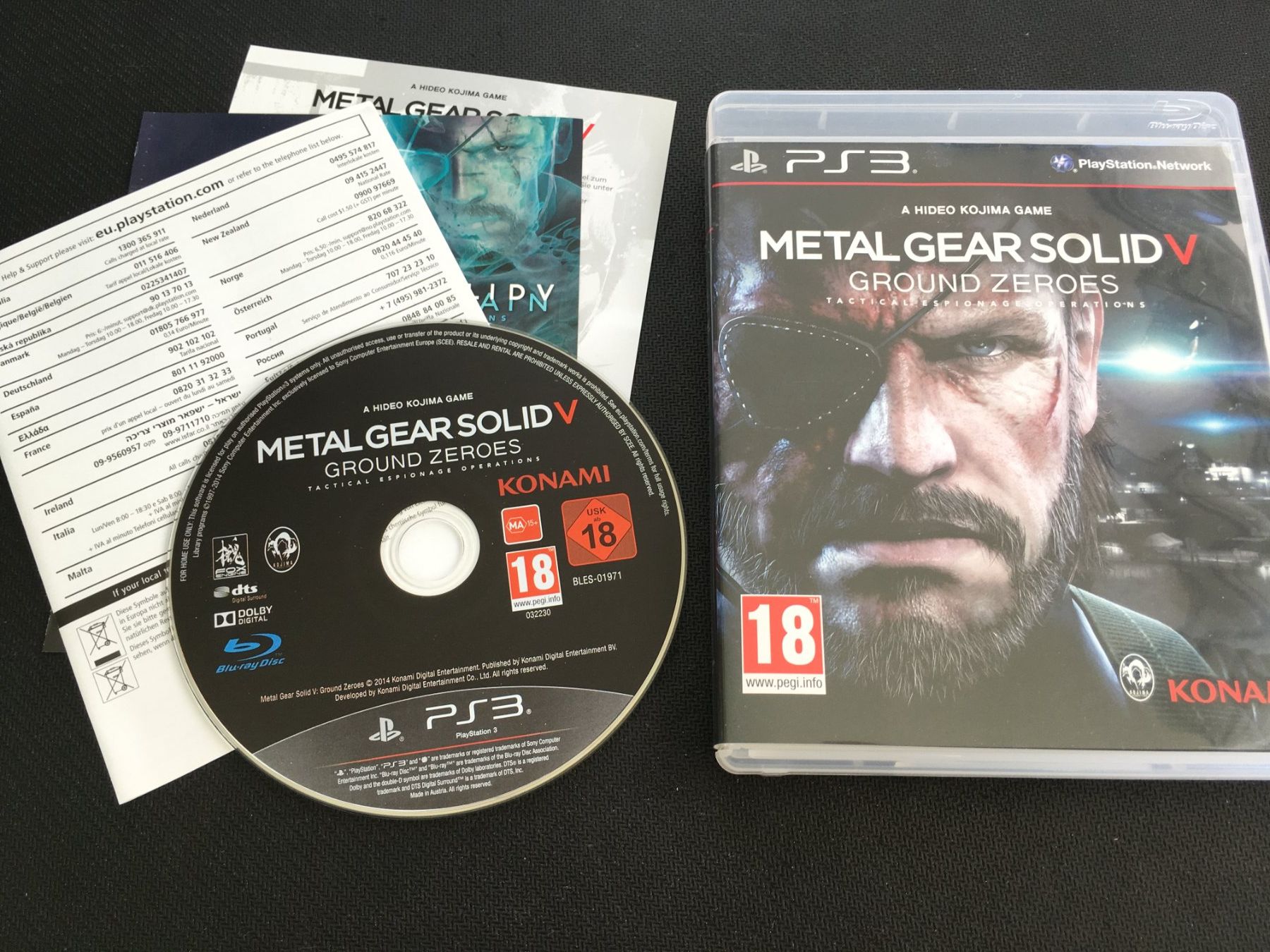 Sony Giochi: Metal Gear Solid V - Playstation 3 / PS3 – Usato da St.Gallen venduto da Punktchen01