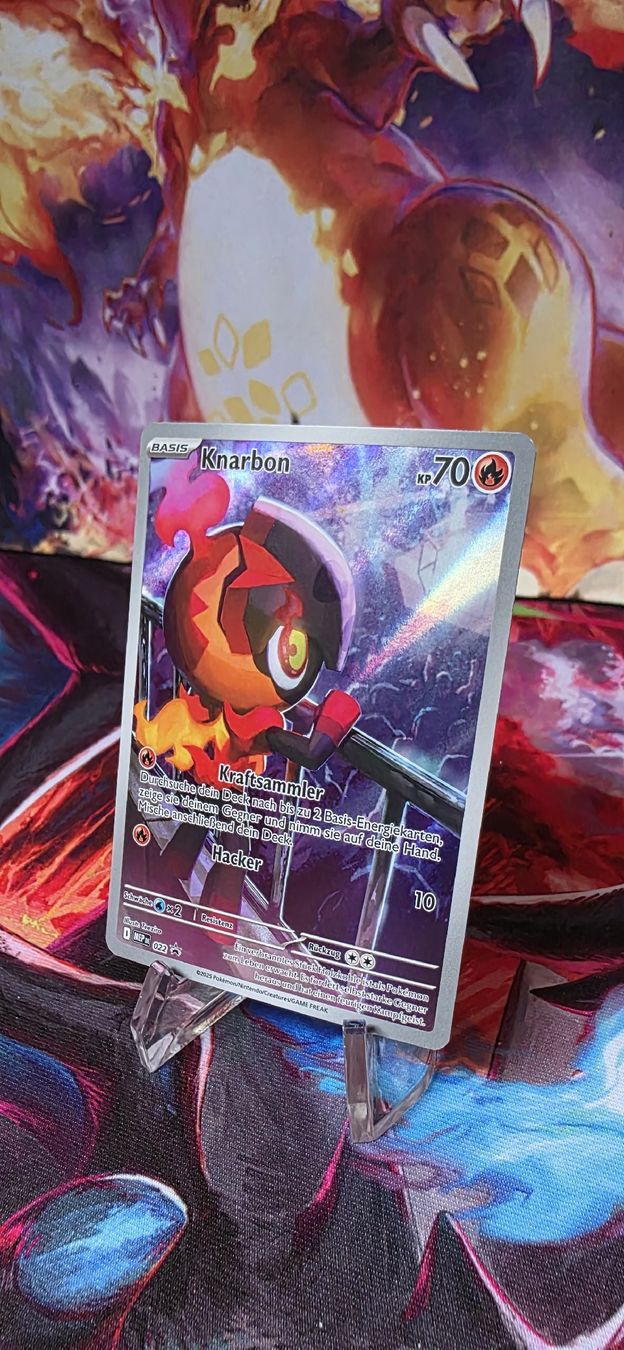 Pokémon Carte collezionabili: Knarbon 022 Mega-Entwicklung Promos MEP – Nuovo (secondo la descrizione) da Frutigen venduto da Sinnohan_Zorua 1
