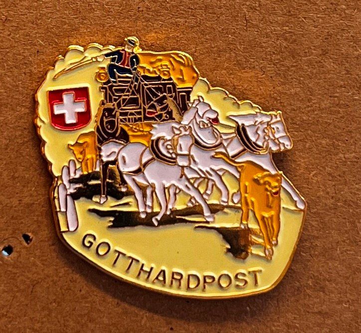 Plaquettes & Badges: Pin Gotthardpost – D'occasion à Obernau par Wgnom