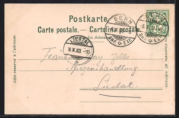 Cartes postales: Bern, Bubenberg-Denkmal mit Strassenbahn – D'occasion à Berlin par bartko-reher 1