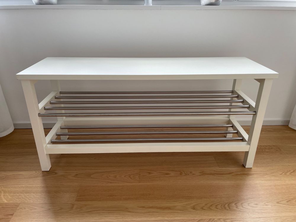 Bank mit Schuhregal IKEA TJUSIG Kaufen auf Ricardo