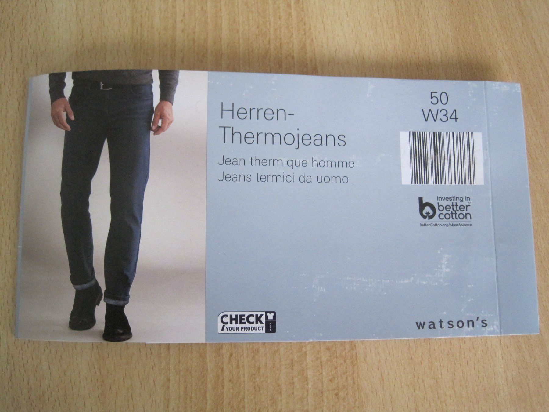 Jeans: Herren - Thermojeans  50 / W34 – Nuovo (secondo la descrizione) da Schachen LU venduto da moepsli5