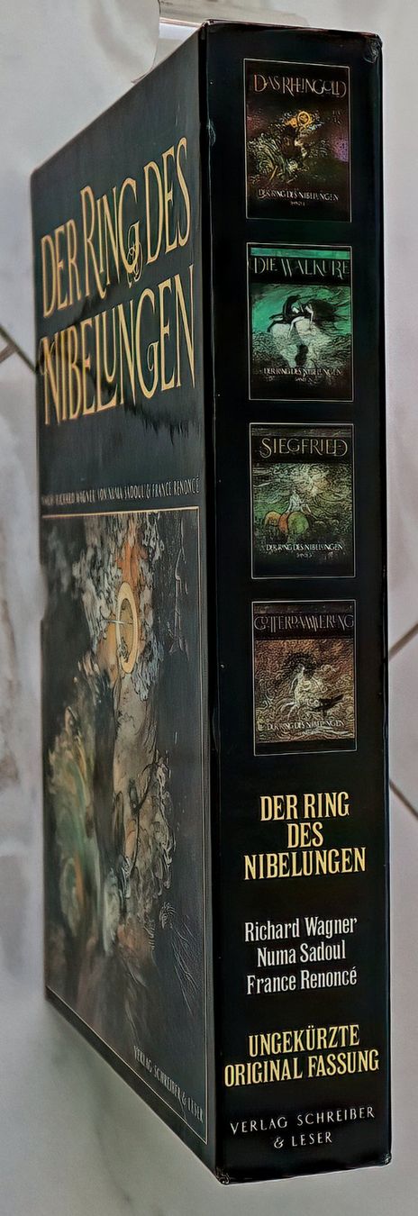 BD: Der Ring des Nibelungen - 4 HC-Comics im Schuber – D'occasion à Rotkreuz par Radus24 3