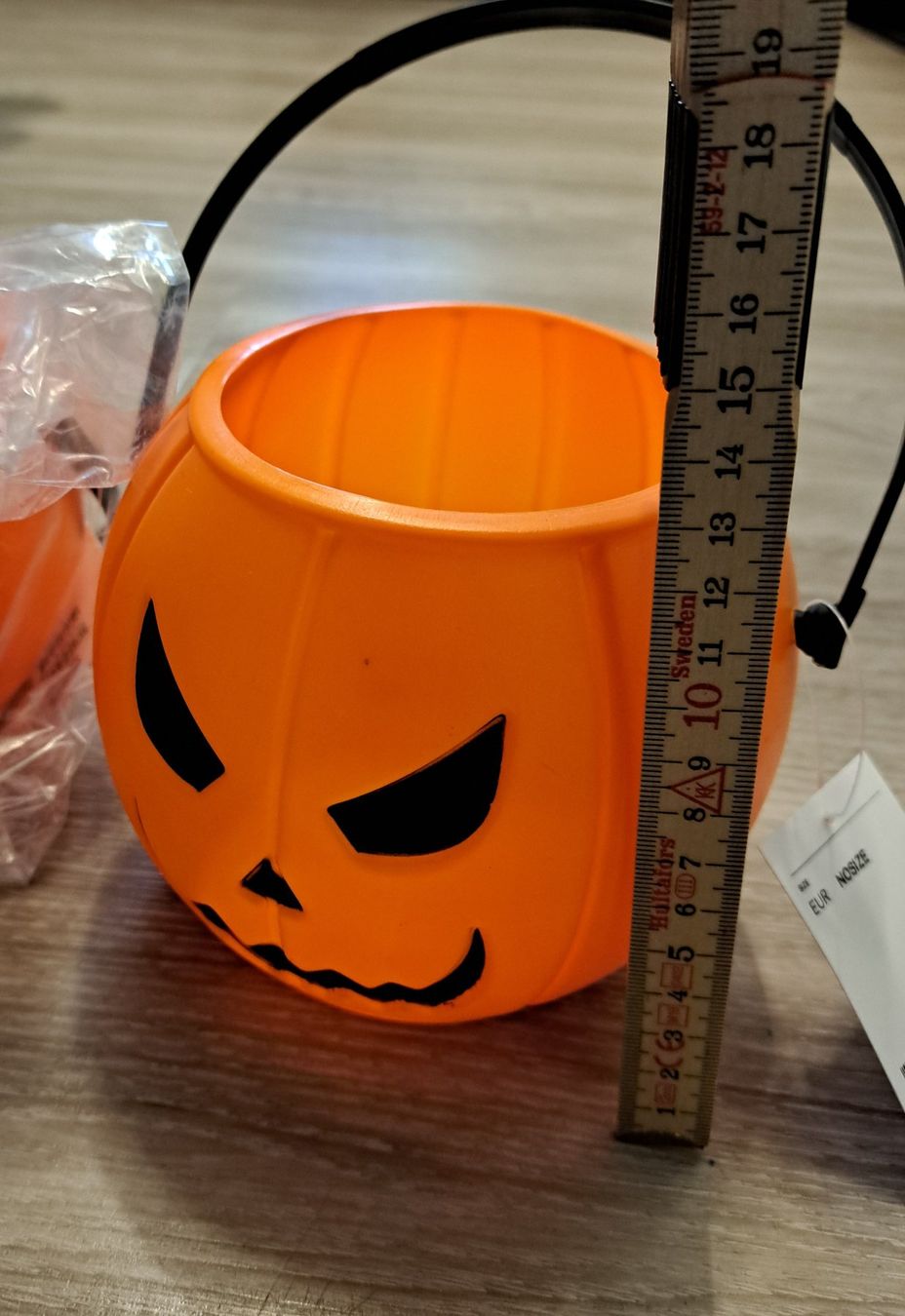 Tutte le decorazioni: 2x Halloween Eimer Kürbis orange – Nuovo e nell'imballaggio originale da Oberurnen venduto da rotty80 4
