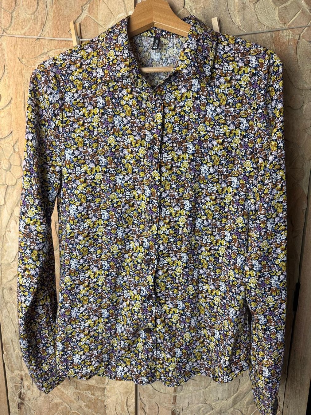Camicette: Vintage Style Bluse Blumenmuster - S – Nuovo (secondo la descrizione) da Wettingen venduto da JasminL92-3