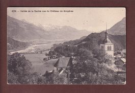 Vallée de la Sarine vue du Château de GRUYERES