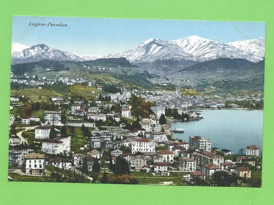 Cartoline postali: Lugano - Paradiso – Nuovo (secondo la descrizione) da Zürich venduto da t24_de