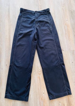 Massimo Dutti weiche Denim Hose, anthrazit, Gr. 38