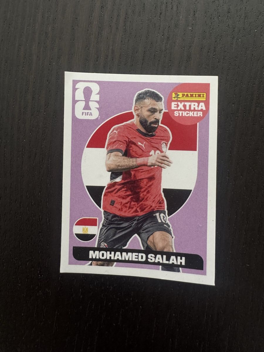 Panini Carte collezionabili: Panini Extrasticker Mohamed Salah lila – Nuovo (secondo la descrizione) da Herzogenbuchsee venduto da Karrui