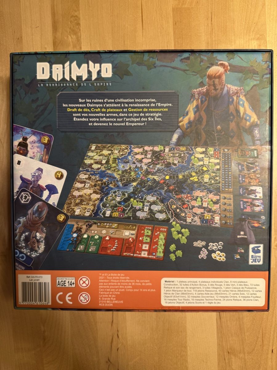 Jeux: Daimyo – Neuf (Voir description) à Meinier par fabdab 2