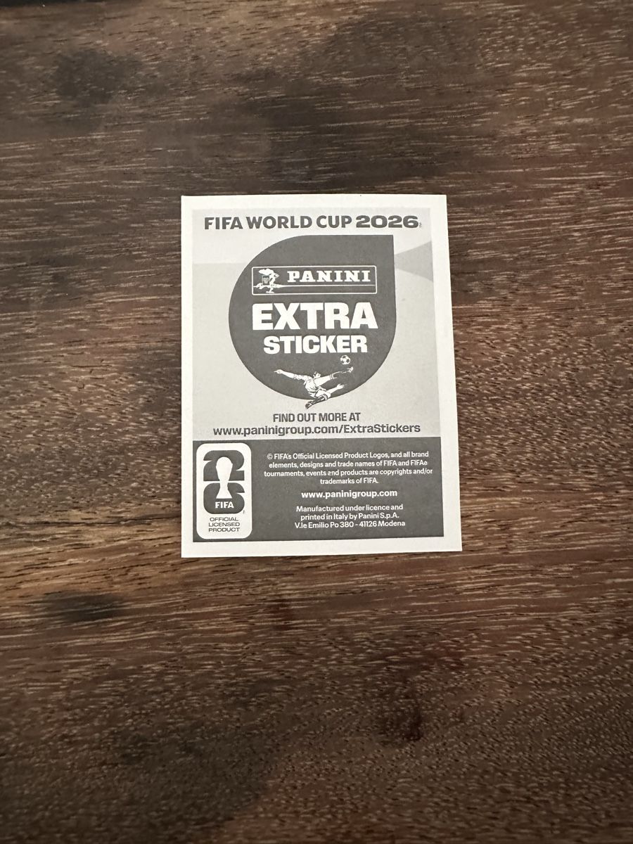Panini Sammelbilder & Trading cards: Panini, Christian Pulisic, Extra Sticker – Neu (gemäss Beschreibung) aus Wiedlisbach von Chips02 1