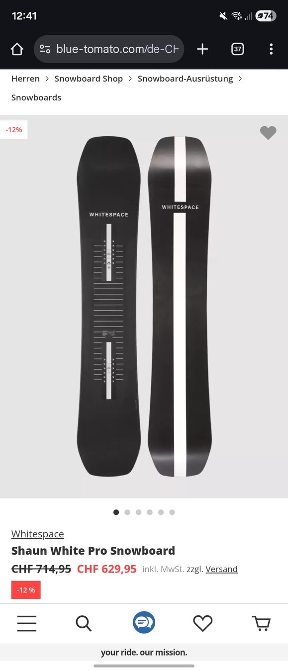 Board: Whitespace Freestyle SW Pro 158cm – Usato da Davos Wiesen venduto da flo_88hx 3