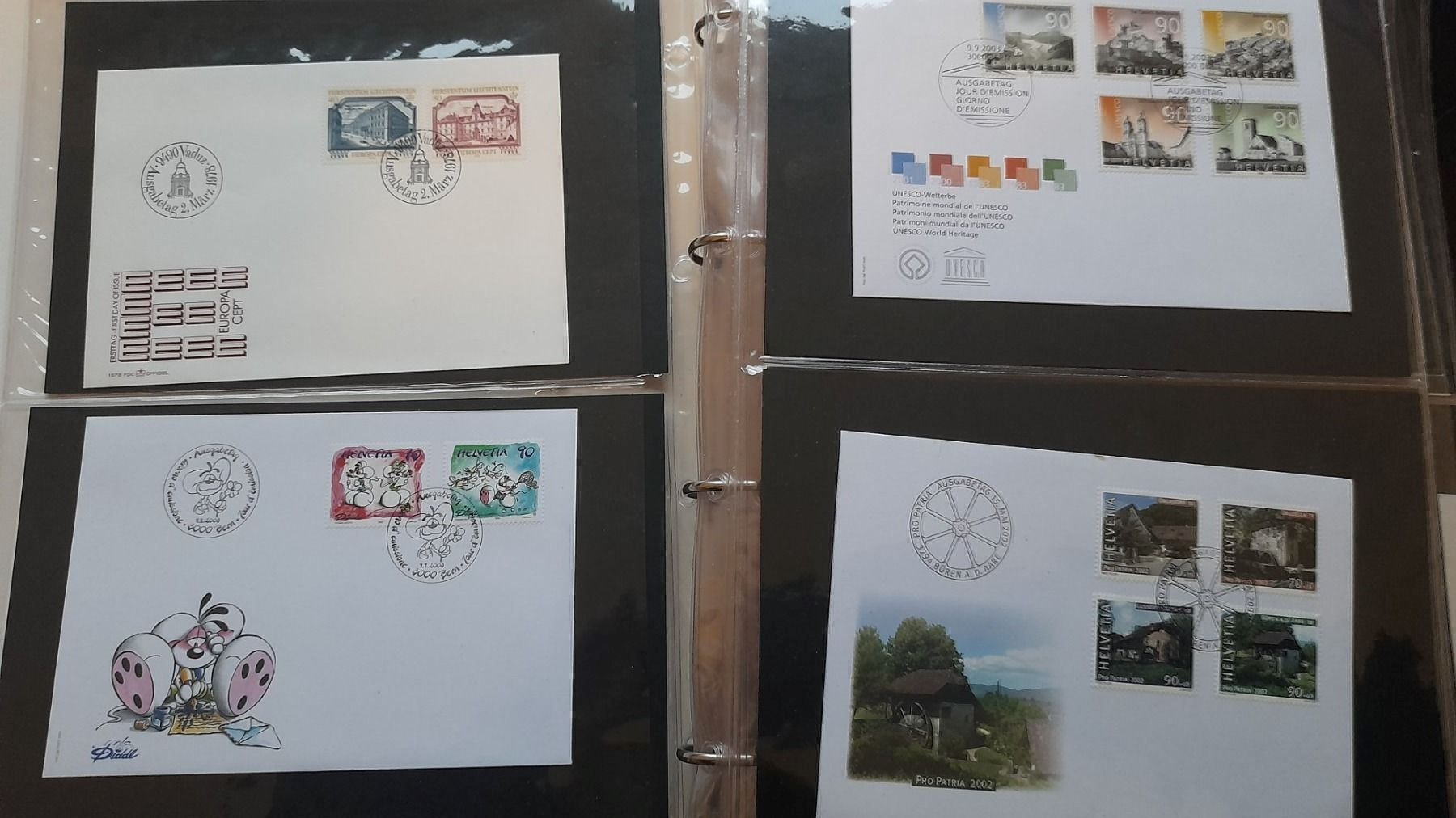 Tutti i francobolli: FDC Schweiz und diverses – Usato da Balgach venduto da SIMEON27 9
