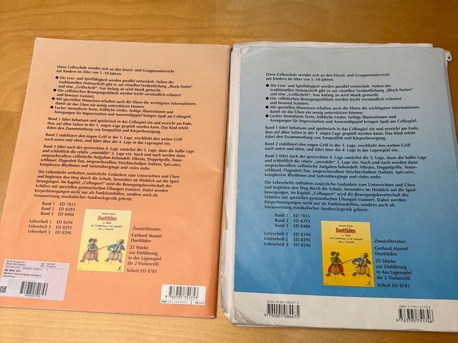 Libri: Cello mit Spass und Hugo – Usato da Beromünster venduto da Moritz0112 1