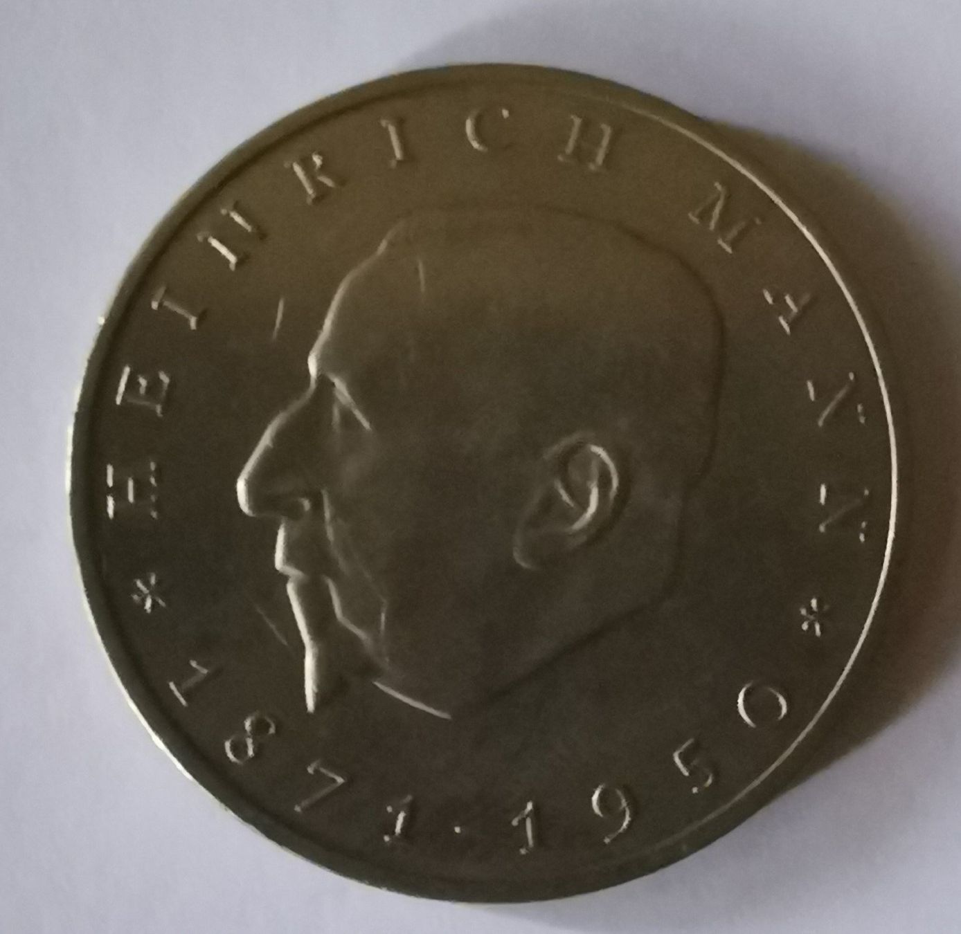 Tutti le monete: DDR 20 Mark 1971 Heinrich Mann – Usato da Mönchaltorf venduto da hiukset