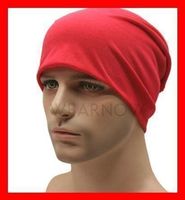 Beanie Mütze Kappe Cap ROT RED ROUGE Winterkappe Hut dünn