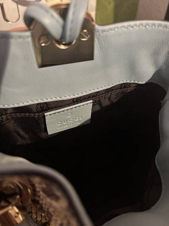Taschen für Damen: Gucci Bamboo Phytonleder – Gebraucht aus Triesen von besobeach5362 2